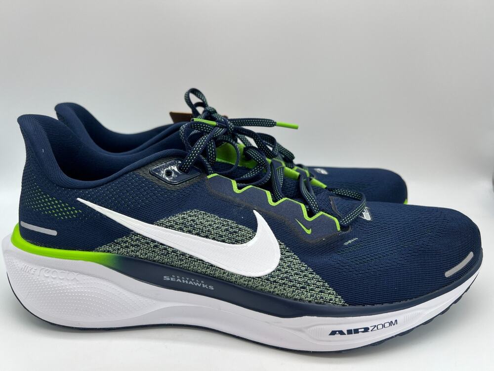 Nike Air Zoom Pegasus 41 Seattle Seahawks FZ5096 400 Men's Size 13 New